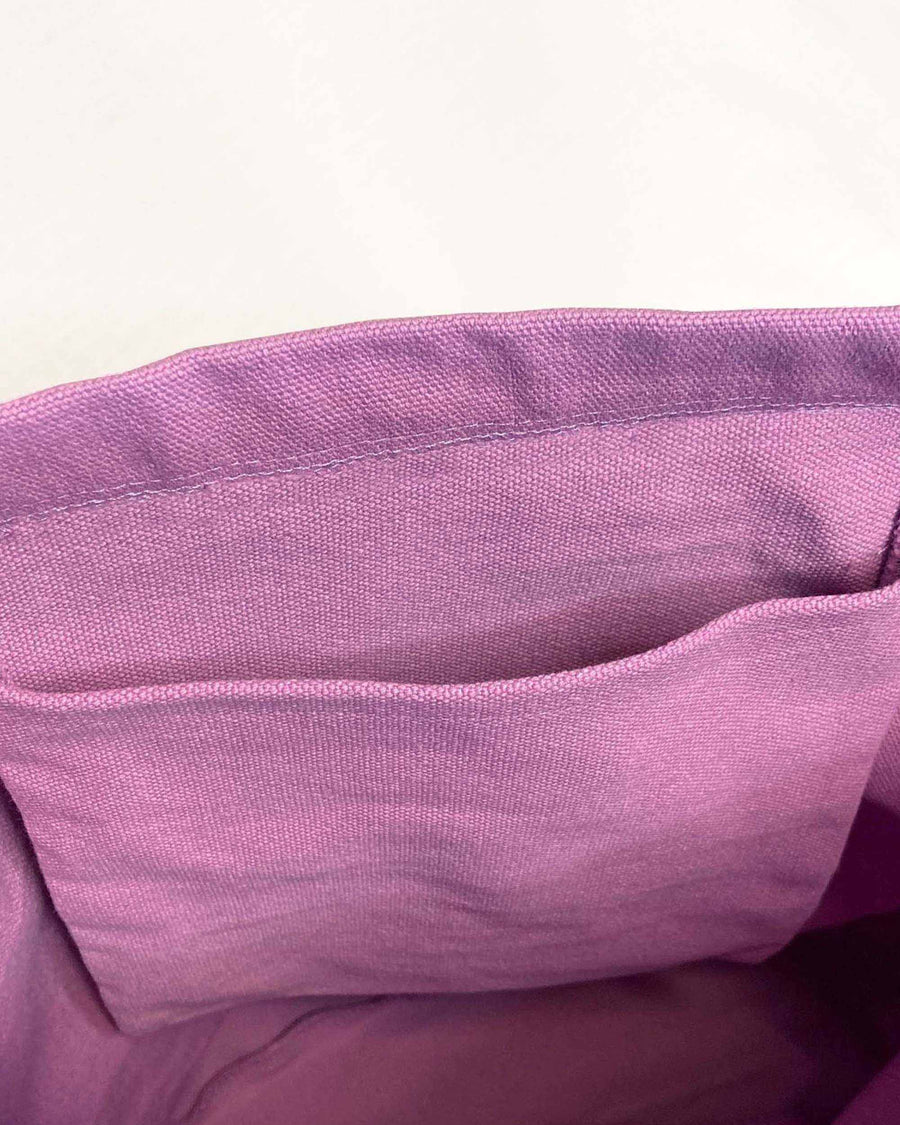 Mira Canvas Bag - Purple