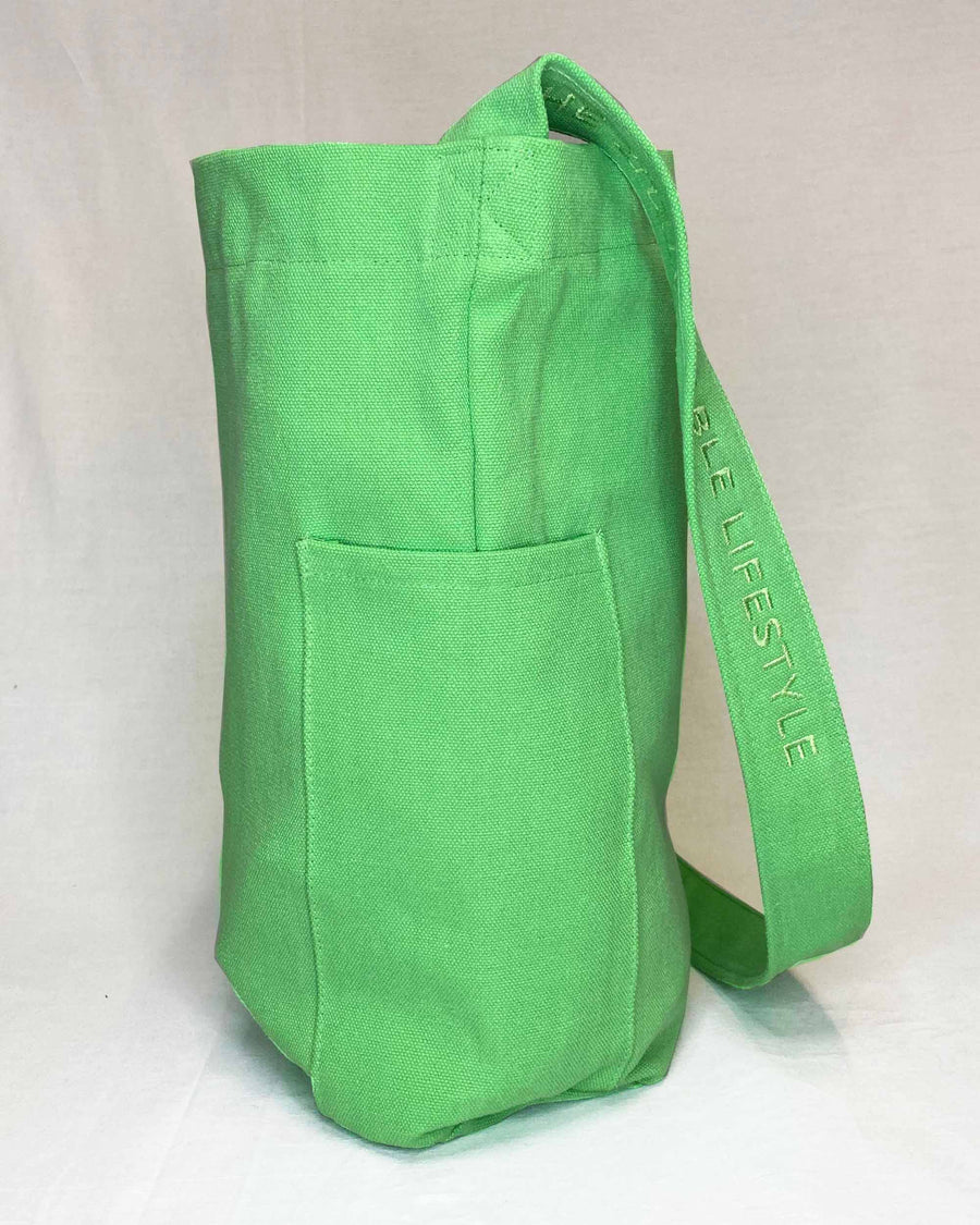 Mira Canvas Bag - Summer Green