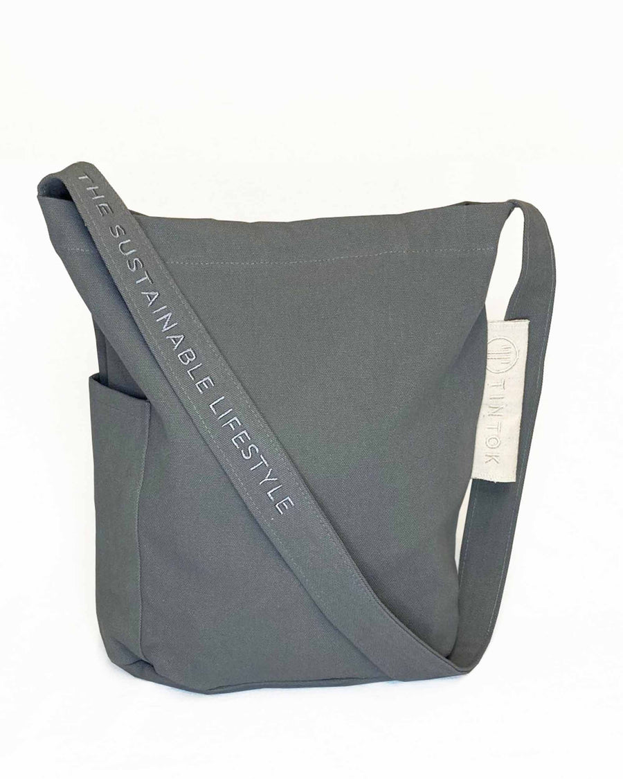 Mira Canvas Bag - Ultimate Grey