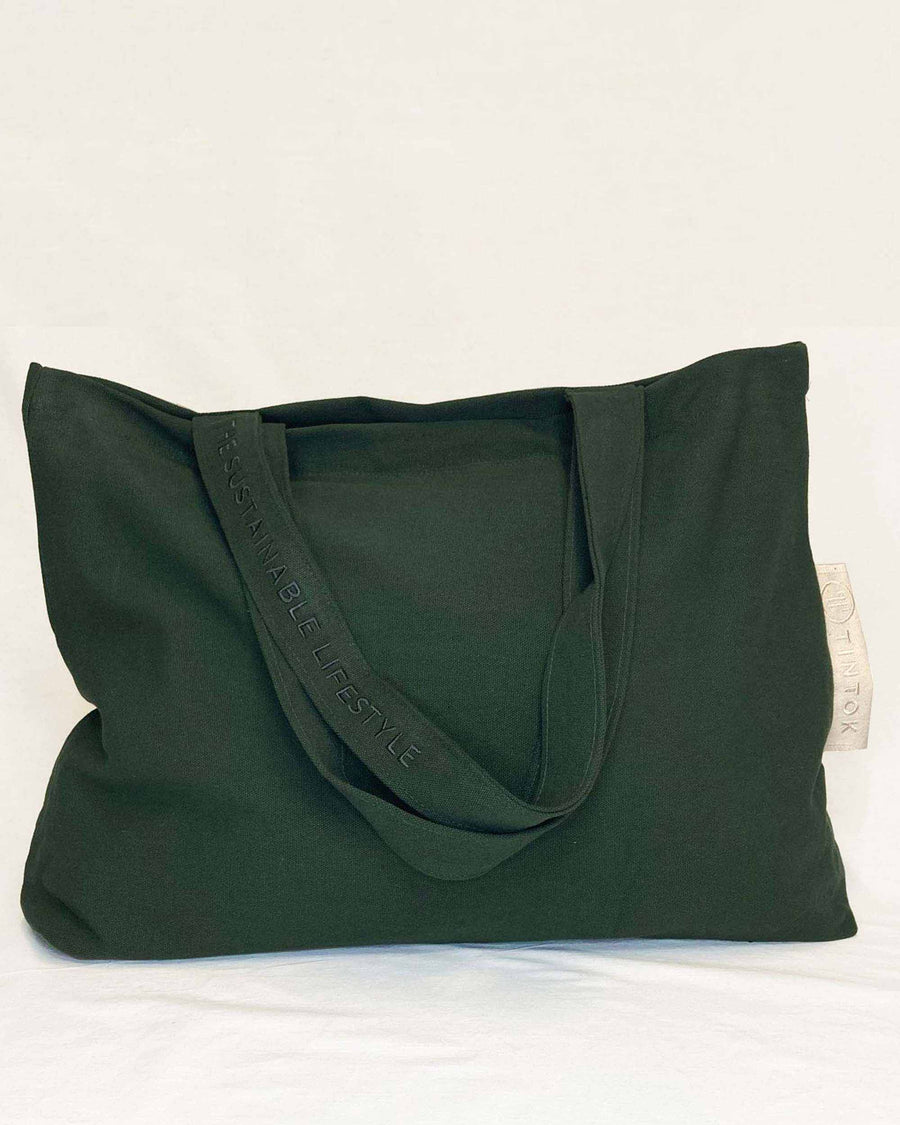 Rima Canvas Bag - Forest Green