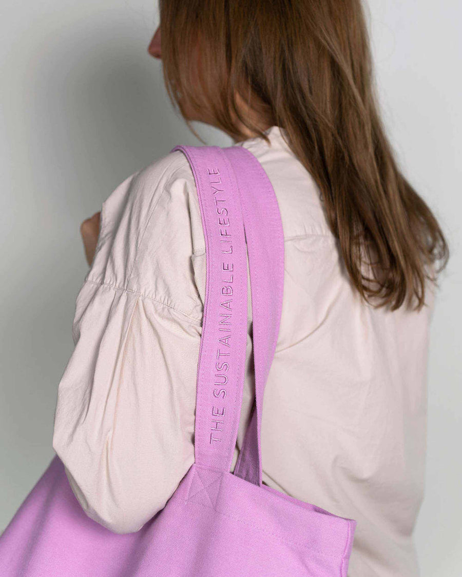 Rima Canvas Bag - Purple