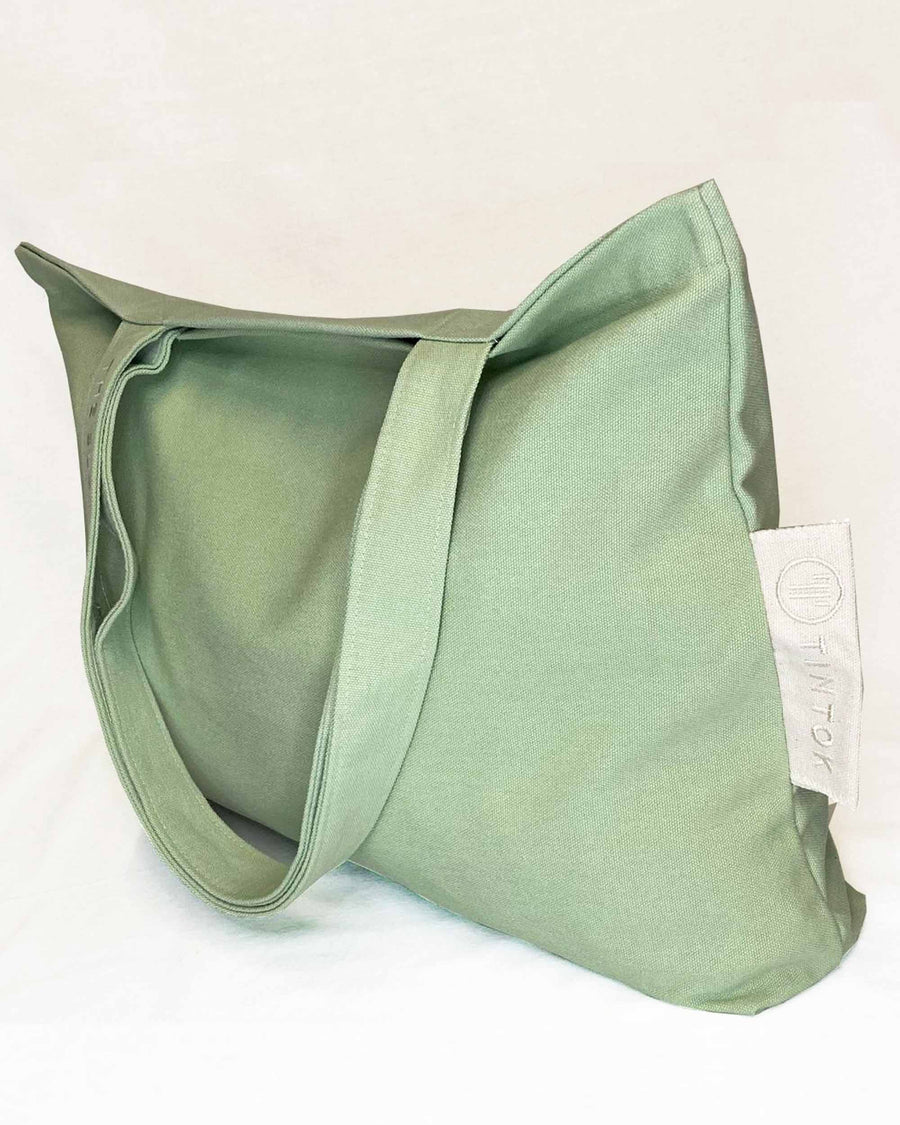 Rima Canvas Bag - Pastel Green